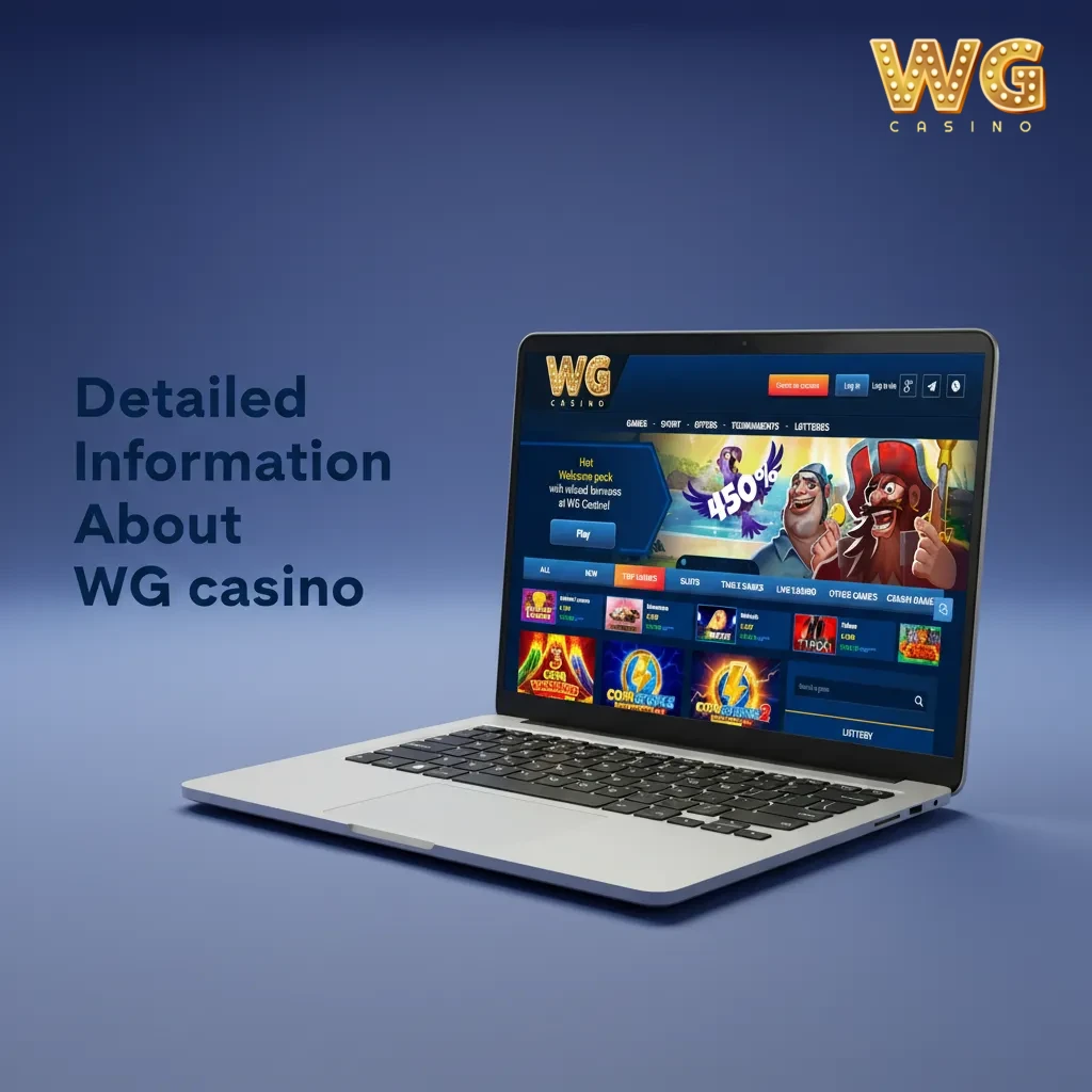 WG casino overview: secure betting, 2FA, sports markets, cash out, bet builder, apps, responsible gambling.