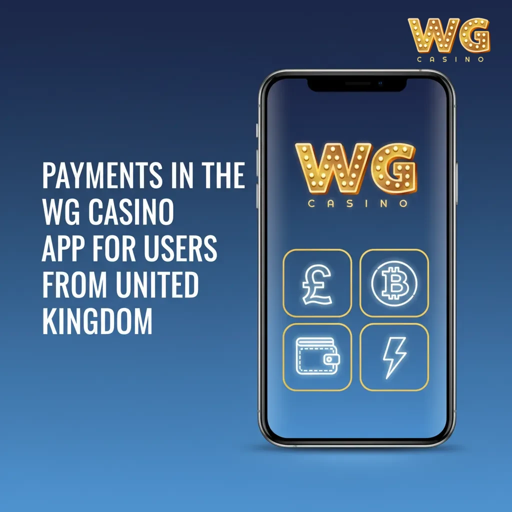 WG Casino app payments for UK users: VISA, Mastercard, USDT (ERC20). Instant deposits, quick withdrawals, track in cashier.
