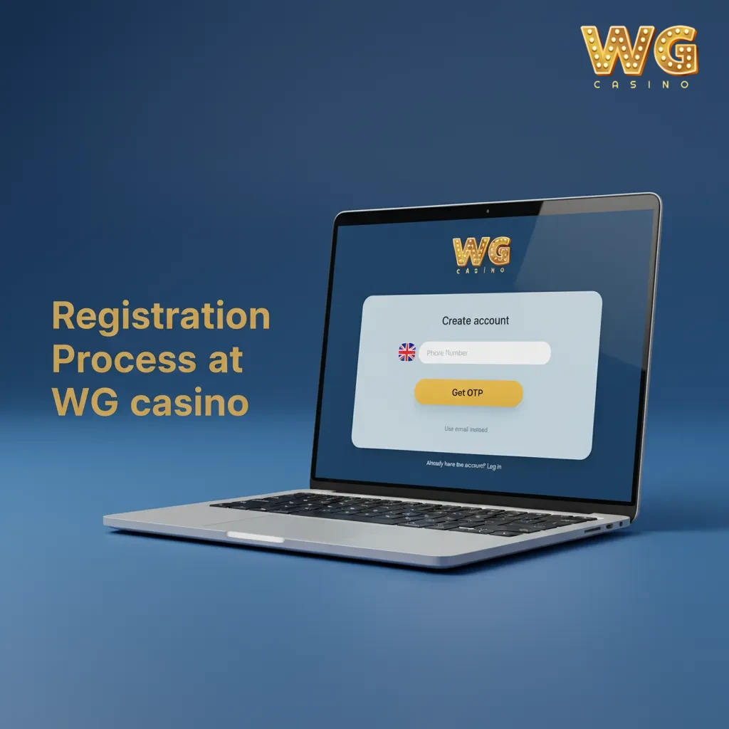 WG Casino sign‑up: tap Register, enter details, verify email or phone, finish profile, set limits, deposit via card or USDT.