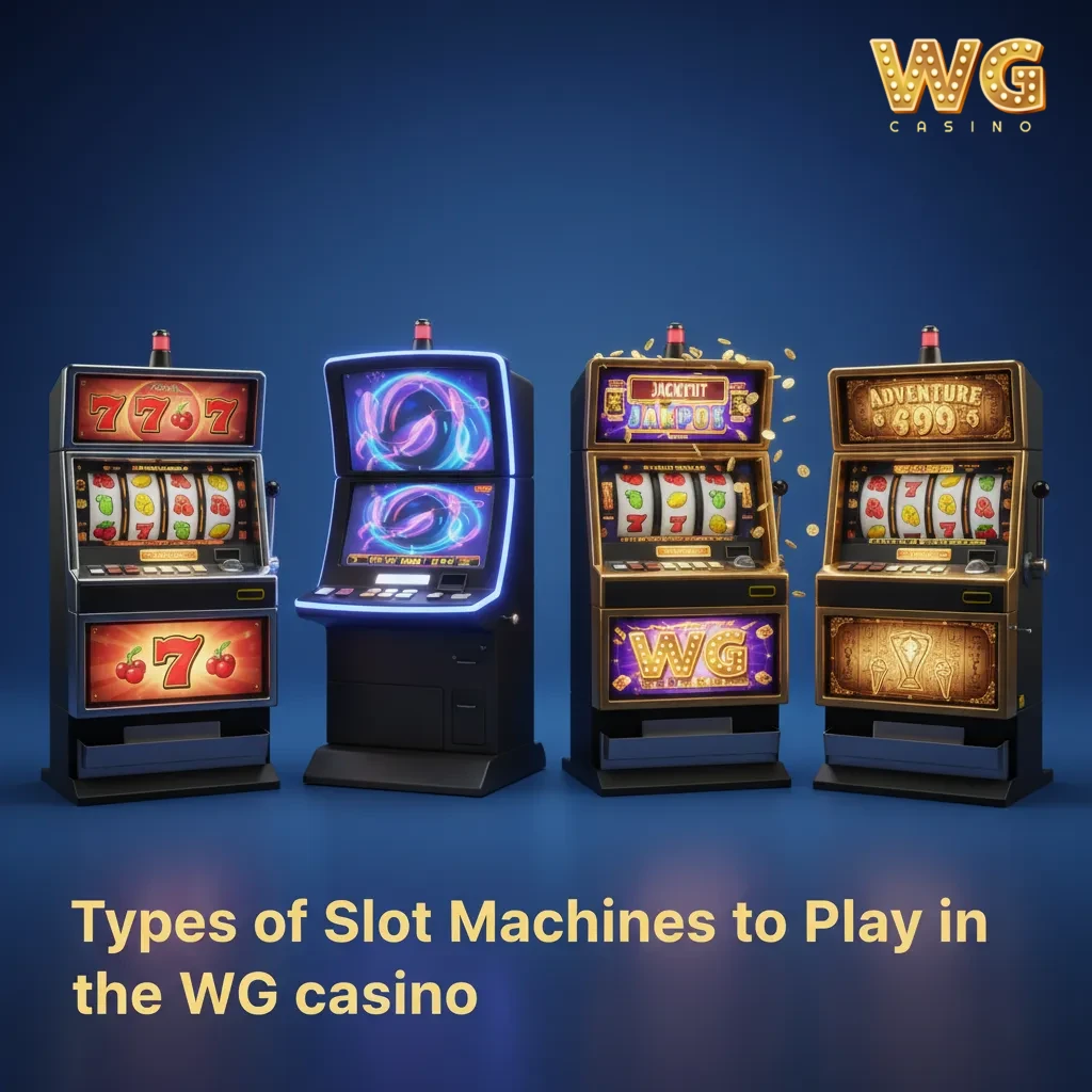 WG Casino slot types: Classic 3-reel, Video, Megaways, Progressives, Jackpots, Cluster Pays, Hold & Win, Branded, Bonus Buy