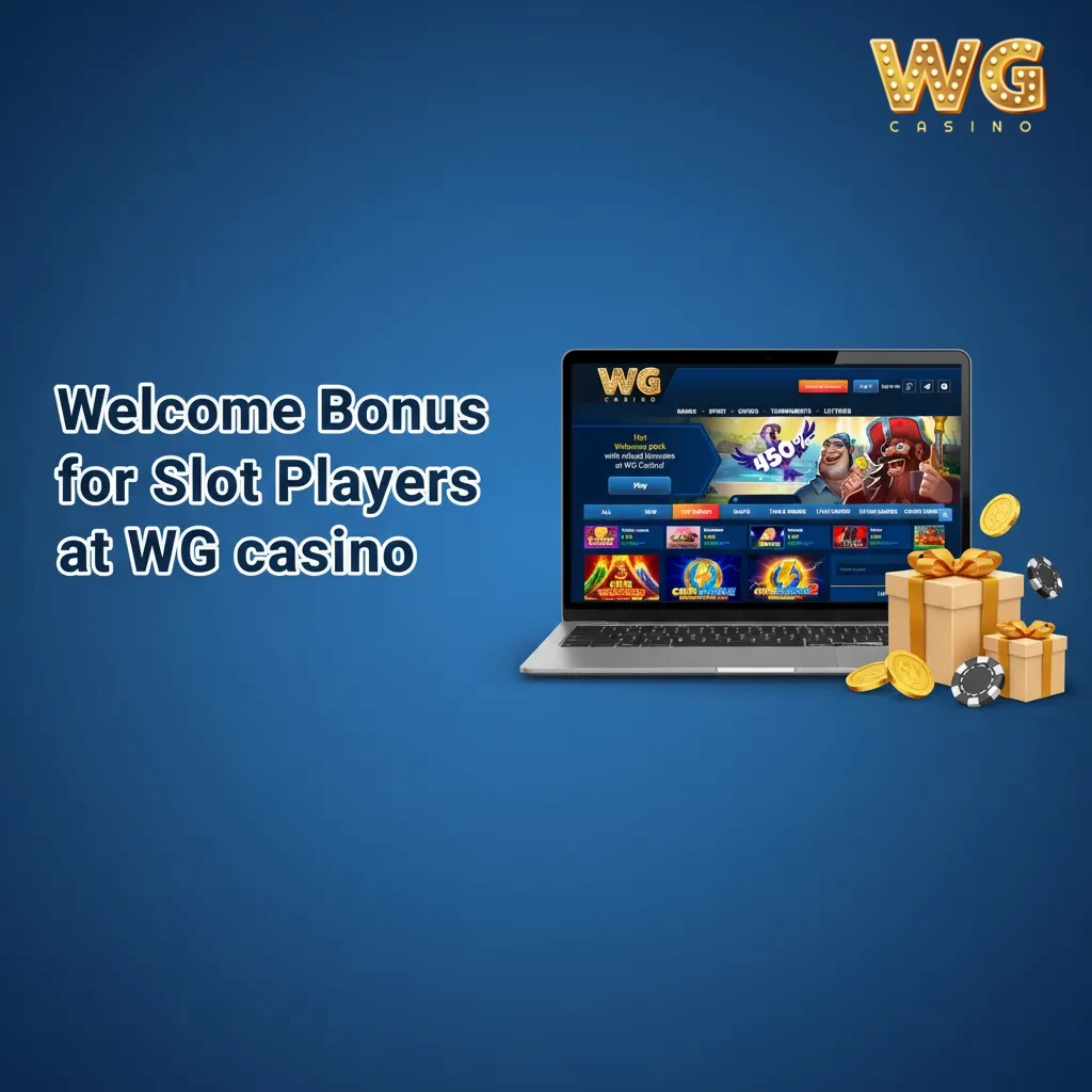 WG Casino slot welcome: 200% first deposit bonus, reloads, cashback, loyalty. 18+ T&Cs apply; 40x wagering
