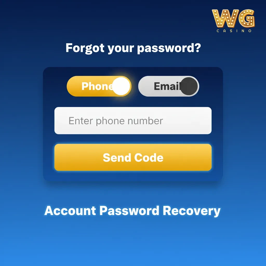 Account password recovery steps: Forgot password, enter email/phone, get code/link, set new password, contact support.