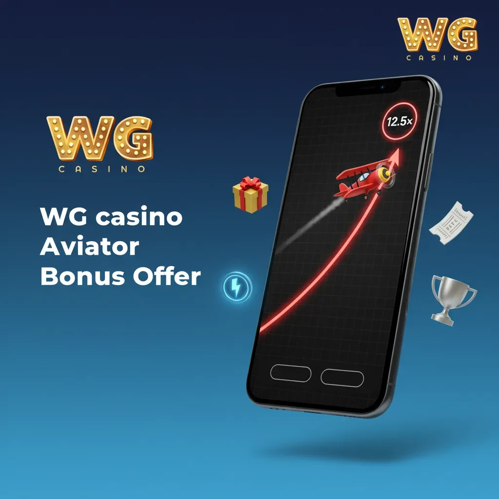 WG Casino Aviator bonus offer: 200% first dep from €20 x40, 100% second from €150 x40, 150% third from €300 x40.