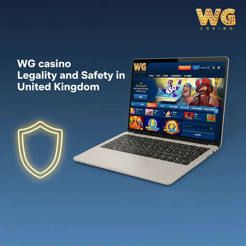 WG casino legality and safety in the UK: licence, SSL, age checks, fair gaming, responsible play; footer links