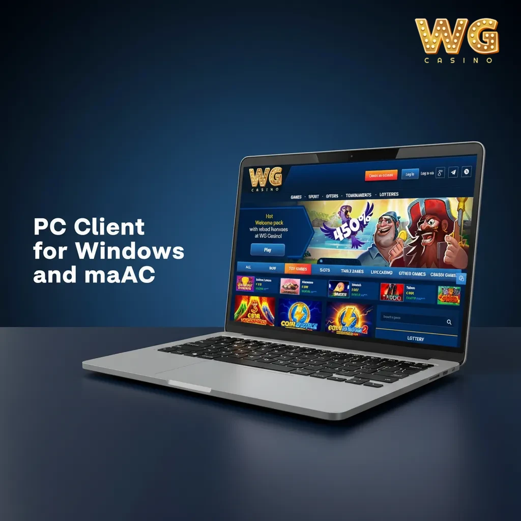 WG casino in browser on Windows and macOS—no PC client needed; automatic updates and consistent performance.