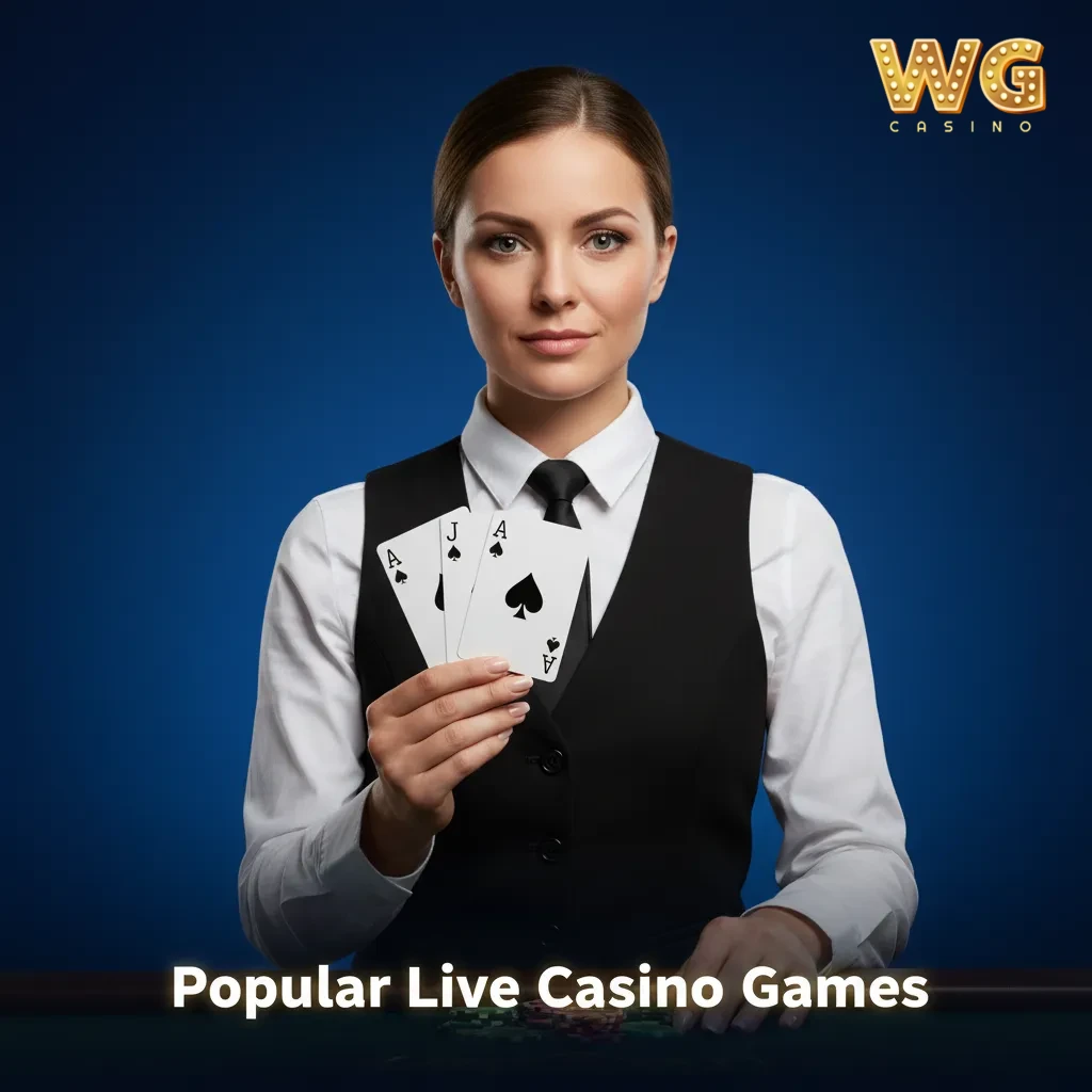 Popular live casino games: Lightning Roulette, Crazy Time, Mega Roulette, Blackjack, Baccarat Squeeze, Monopoly Live
