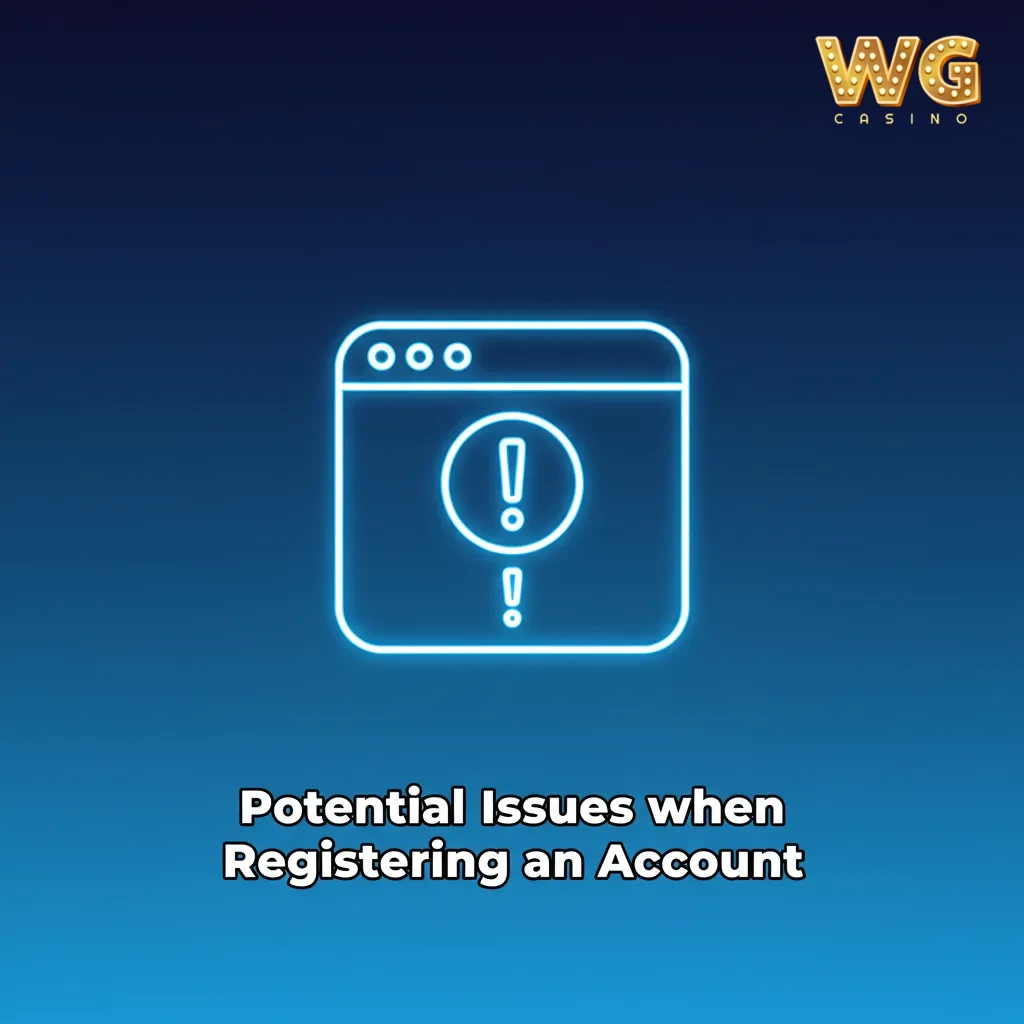 Checklist of account registration issues: missing email, SMS codes, address mismatch, document rejection, duplicate accounts