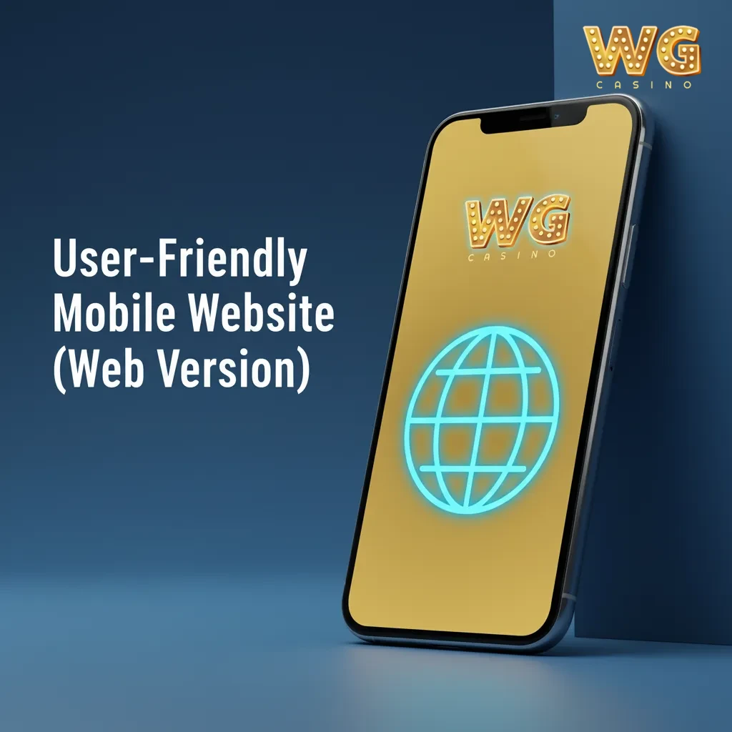 Mobile website on phone with full features, no app, live chat, payments, HTTPS/2FA security, works on iOS and Android.