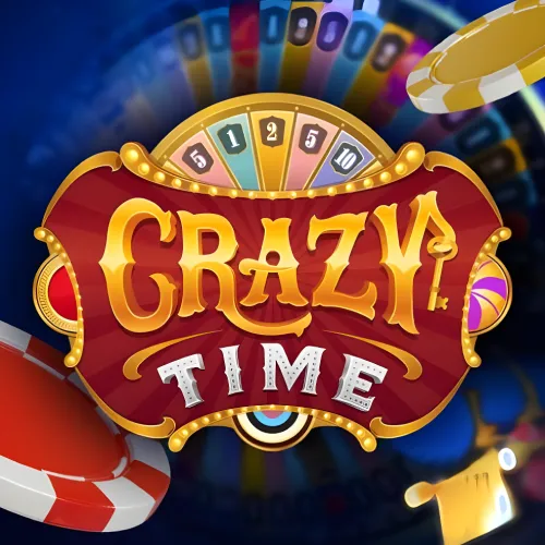 Crazy Time live game show with four bonus rounds on WG casino UK from Evolution.