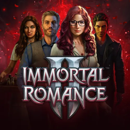 Immortal Romance slot with 96.86% RTP and Chamber of Spins feature on WG casino UK.