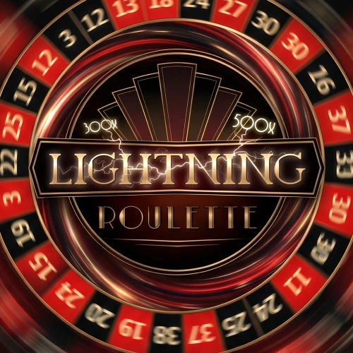 Lightning Roulette live with random multipliers up to 500x on WG casino UK from Evolution.
