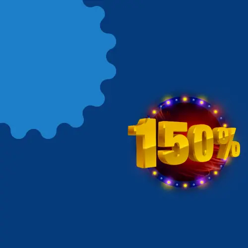150% third deposit bonus on WG casino from 300 EUR with 40x wagering.